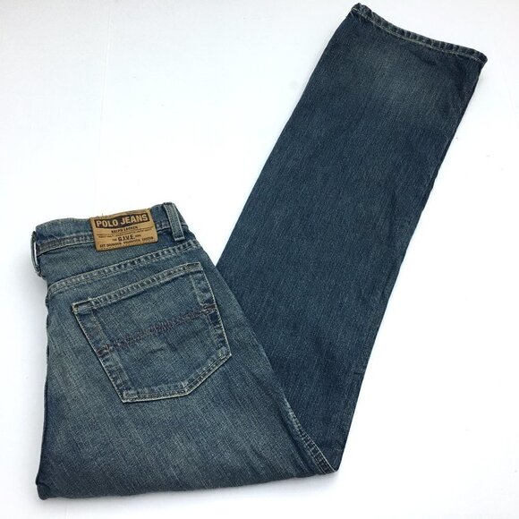 Polo Ralph Lauren Women's Classic Jeans Slight Bootcut Medium Wash size 8 - Picture 1 of 12